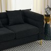 NicBex Couches for Living Room 60" Modern Oversized 2-Seater Sofa Couch Comfort Fabric Upholstered Sofa With 2 Pillows for Bedroom - 3 of 4
