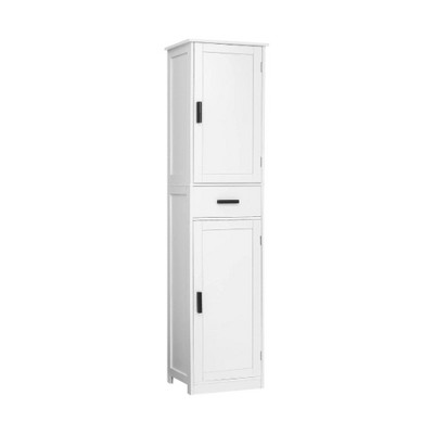 Vtec Trading White Tall 2-Door Storage Cabinet