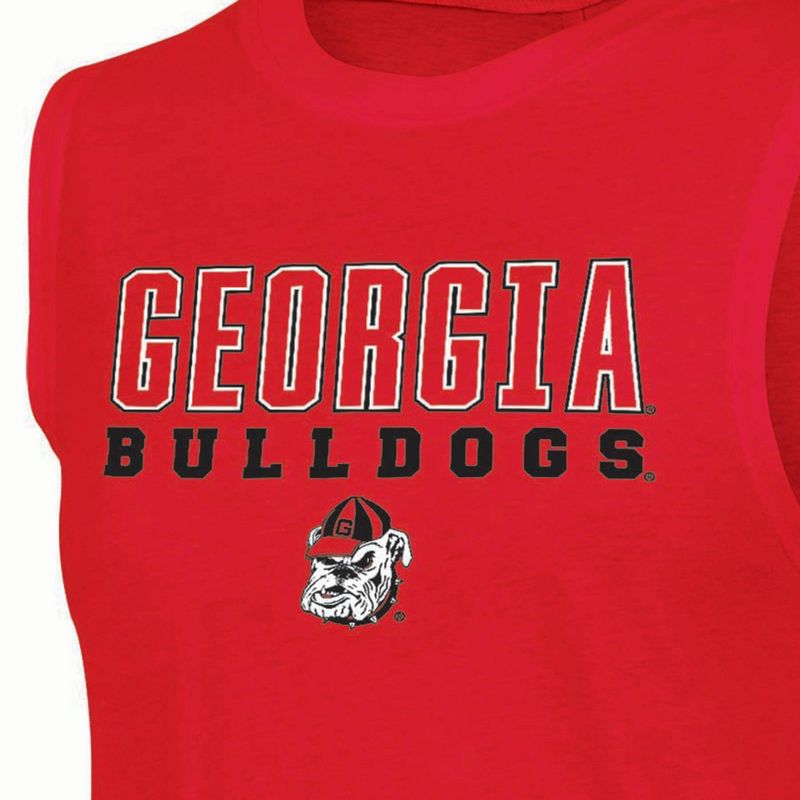 NCAA Georgia Bulldogs Women&#39;s Tank Top, 3 of 4