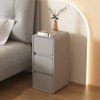 YIYIBYUS Bedside Table with 3 Drawers, Modern Small Narrow Nightstand - 2 of 4