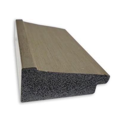 Classic Honey Silver Rectangular Full-Length Wall Mirror 34" x 44"