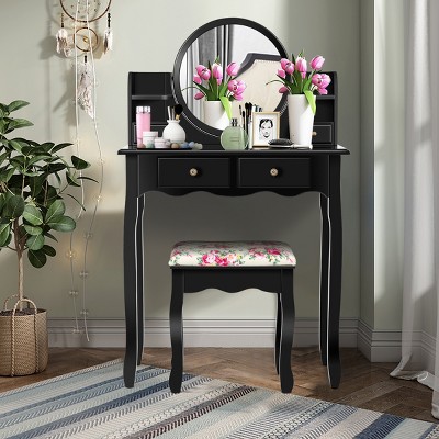 Black Vanity Tables Target, Small Black Vanity Desk