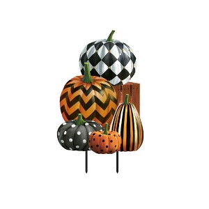 Briarwood Lane Metal Art x Patterned Pumpkins Fall For Fall Metal Art - 1 of 2
