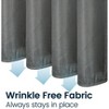 LiBa Premium Waffle Weave Shower Curtain - Water Repellent and Heavyweight, Hotel Quality, Machine Washable Liner for Bathroom - 4 of 4