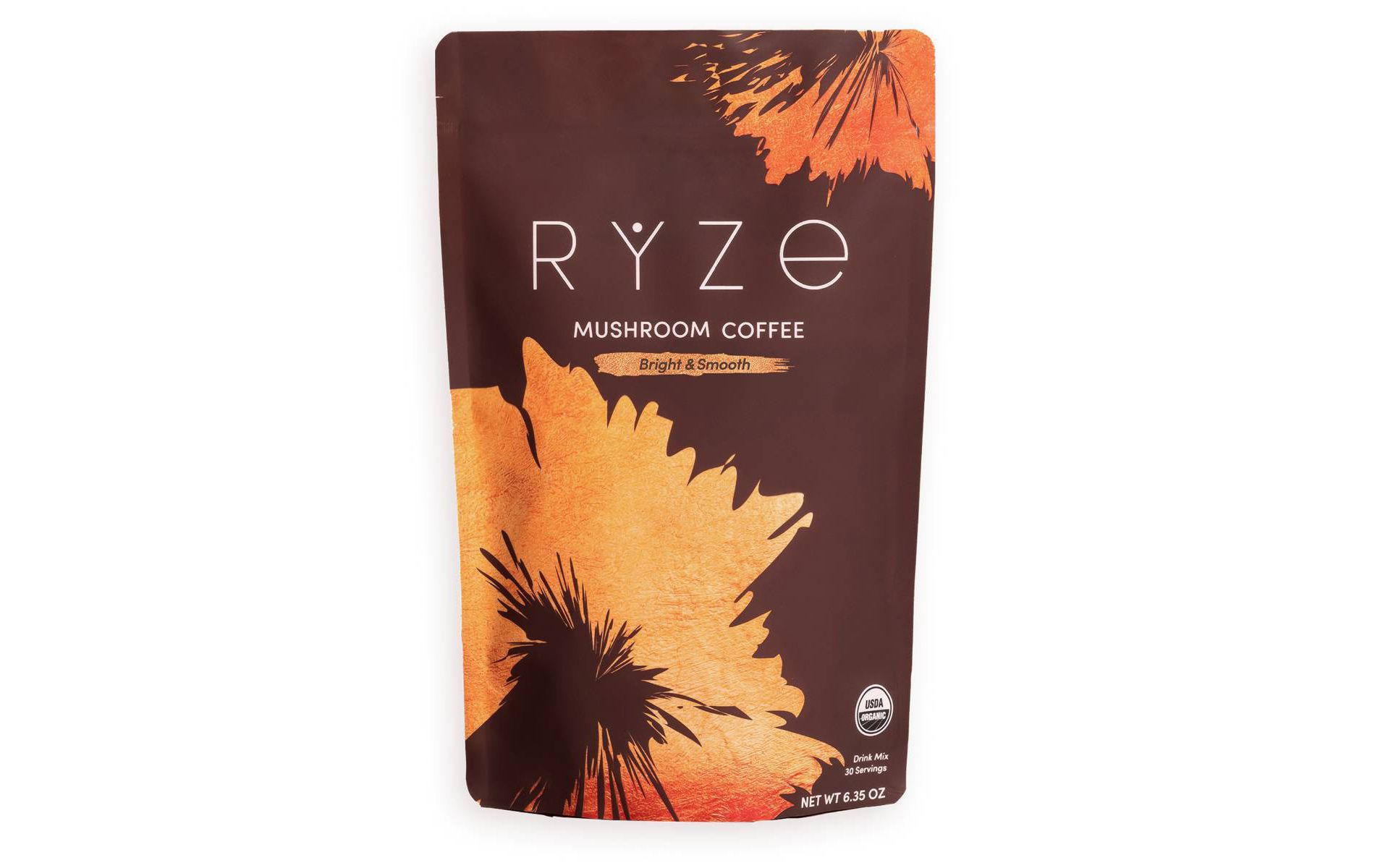 RYZE Organic Medium Roast Mushroom Coffee - 6.35oz