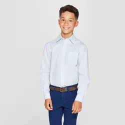 Boys' Button-Down Suiting Long Sleeve Shirt - Cat & Jack™