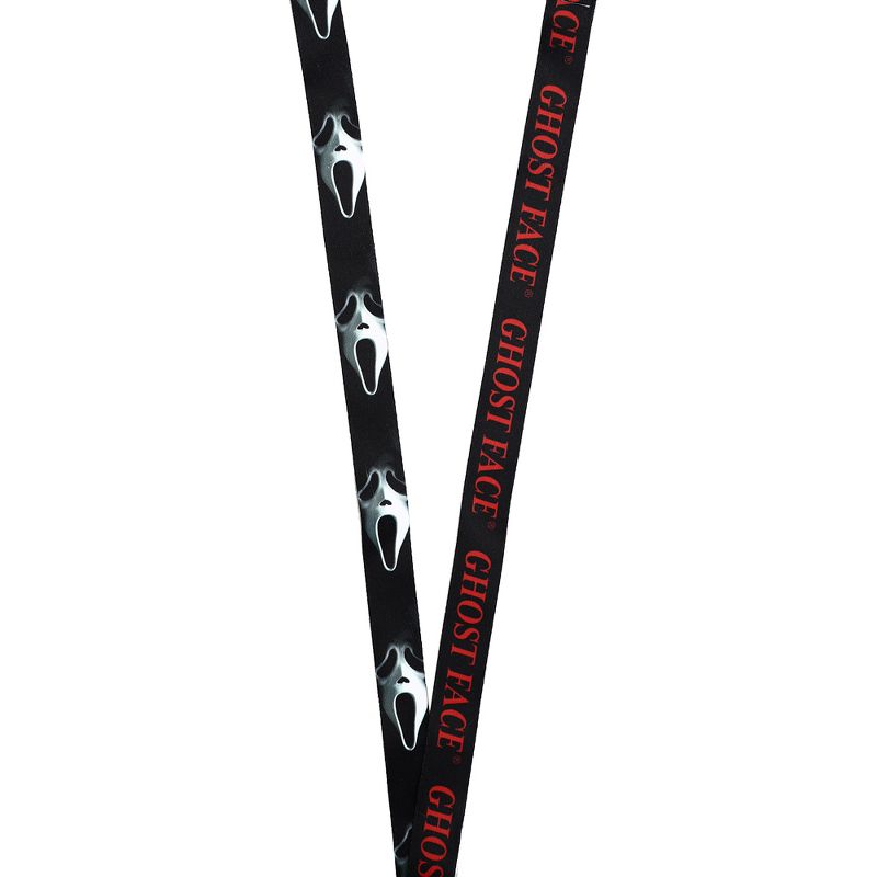 Scream Ghostface Lanyard with Clear ID Sleeve, 2 of 4