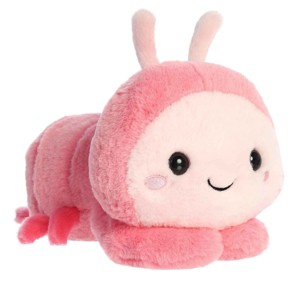 Aurora Small Shimmi Shrimp Too Cute Playful Stuffed Animal Pink 9" - 1 of 4