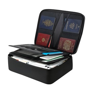 VIYET Fireproof Waterproof Document Box, Combination Lock Multi