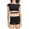 Women's Recycled Polyester Dance Shorts - Body Wrappers - 3 of 4