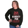 Christmas 364 Days Fun 1 Day of Coal Sweatshirt for Men or Women Brisco Brands - 4 of 4