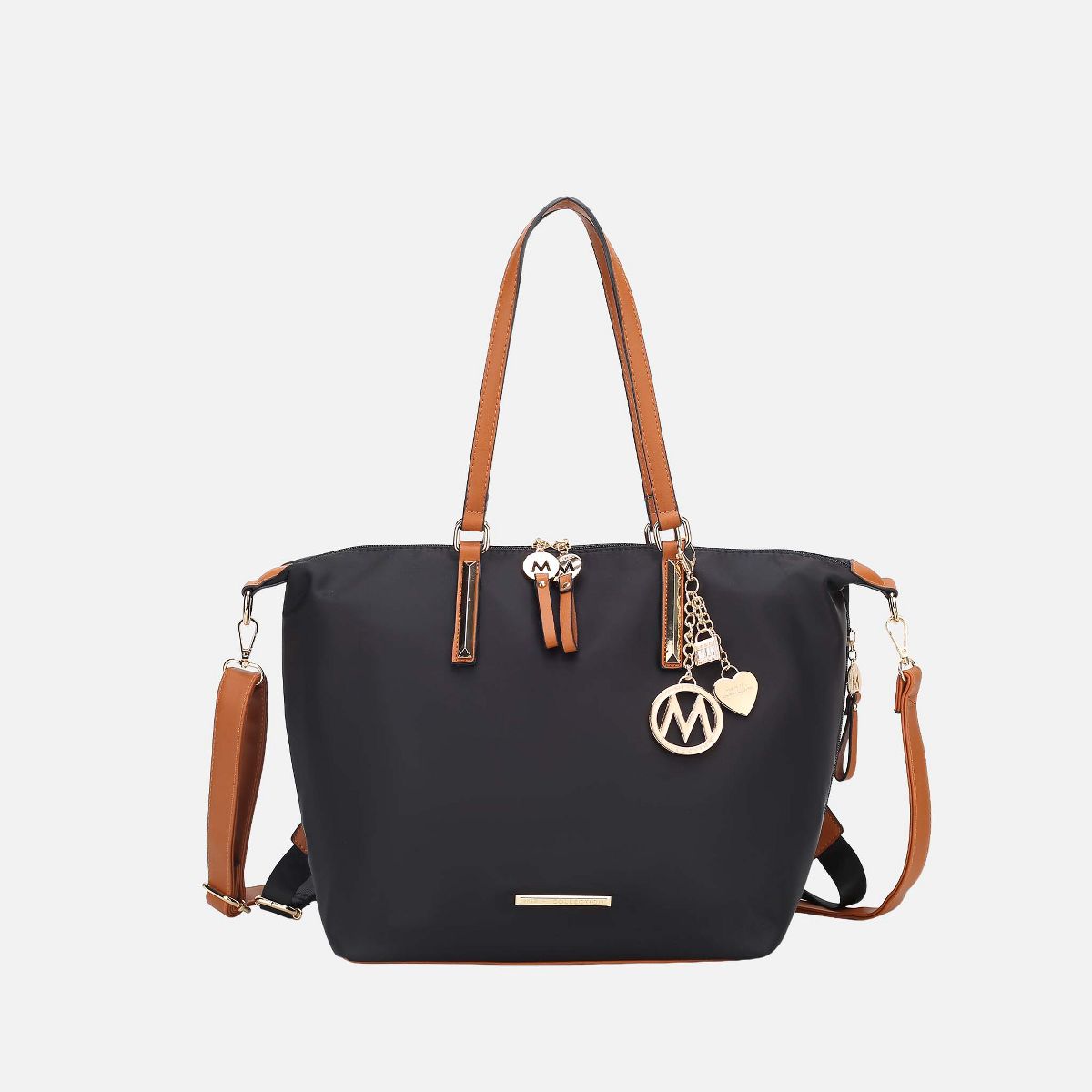 Convertible Weekender Tote Bag & Backpack, Layla | MKF Collection by Mia K - thumbnail 9