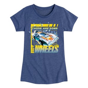 Girls' - Hot Wheels - Some Hot Wheels Fitted Short Sleeve Graphic T-Shirt - 1 of 4