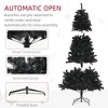 TopComfy Christmas Tree Stand 7.5FT Auto Open Tree with 1346 Branch Tips for Holiday Decor, Black, 49.2"*49.2"*88.6" - 4 of 4
