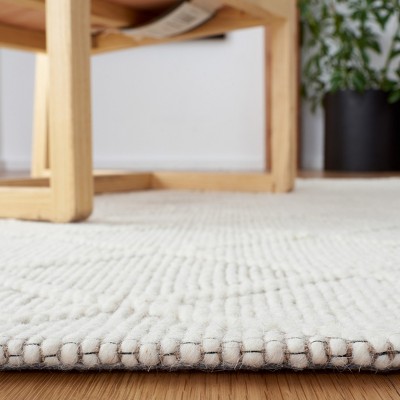 Ivory Coast Hand-Tufted Wool Rectangle Rug, 3'x5'