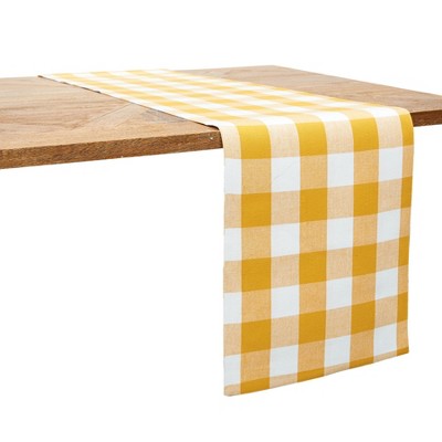 C&f Home Franklin Ochre Gingham Check Kitchen Towel : Target