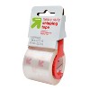 Heavy Duty Shipping Tape with Dispenser - up&up™: Packing & Mailing Tape, 25.3 ft, Clear, 2" Width - 2 of 3