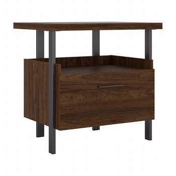 Architect 1 Drawer File Cabinet Modern Walnut - Bush Furniture