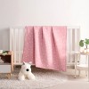 3 Layer Muslin Cotton Toddler Blanket, Super Soft and Warm Crib Blanket - NTBAY - 4 of 4