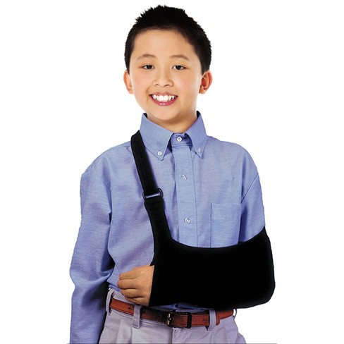 Athletic Arm Sling (Child Left, Black)