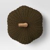 Knit Pumpkin with Jute Stem Novelty Throw Pillow - Threshold™ - 3 of 4