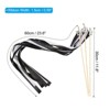 Unique Bargains Bell Ornament Wedding Birthday Party Ribbon Streamer Fairy Wands 24 Pcs - 2 of 4