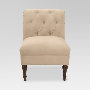 Arched Back Chair - Velvet Buckwheat - Threshold