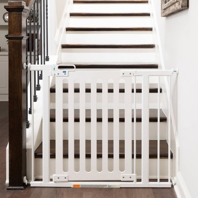 Qdos Spectrum Designer Baby Safety Gate Pressure Mount - White