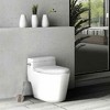 Evideco French Home Goods Elegant Toilet Brush Set with Stainless Steel Handle - Durable Dolomite Holder - Modern Bathroom Accessory - 3 of 4