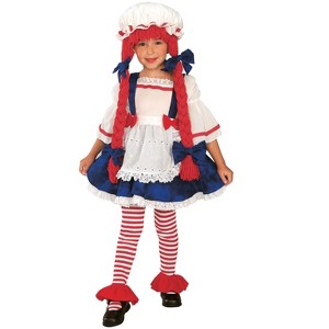 Rubie's Rag Doll Girl Toddler/Child Costume, Small - 1 of 1