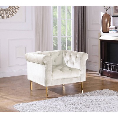 Julian Club Chair Beige - Chic Home Design