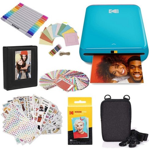 Kodak Step Mobile 2x3 Instant Photo Printer and Scrapbook Bundle