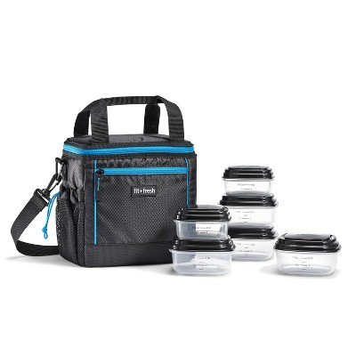 Fit & Fresh Sport Cooler Lunch Tote  - Blue