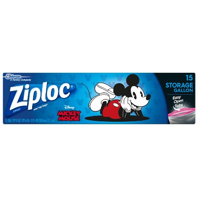 Taschen 3 Per Pack New Disney Mickey Mouse 10 Gallon Extra Large Ziploc Big Bags Mobel Wohnen Elite Eshop Eu