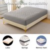 NicBex Waterproof Mattress Pad,Diamond Grid Ultrasonic Mattress Protector with Brushed Fabric and Cotton Filling,Machine Washable - 4 of 4