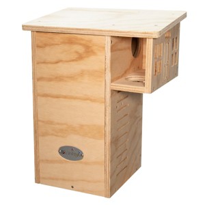 JCS Wildlife Plywood Squirrel House Nesting Box � Durable, Spacious Shelter for Squirrels - 1 of 4