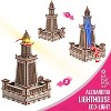Mr.PLAYWOOD Alexandria Lighthouse Eco-light 3D Wooden STEM Model - 4 of 4