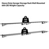 Heavy-Duty Garage Wall Mounted Shelves,Wall Mounted Storage Shelves,400 Lbs Load Capacity Garage Storage Rack Floating Shelves, 2 Pack - 2 of 4