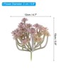 Unique Bargains Mini Unpotted Realistic Textured Garden Fake Succulent Plants - 2 of 4