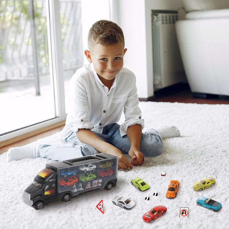 Playkidiz Car Carrier Toy Trucks for Kids., 4 of 6
