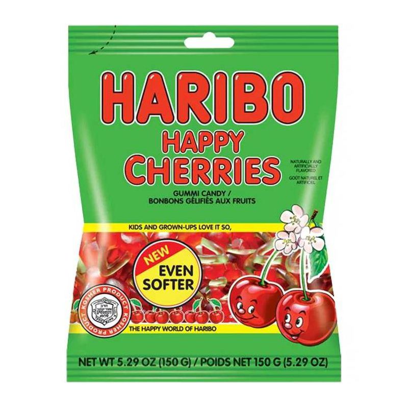 Haribo Happy Cherries Gummi Candy - 5.29oz, 2 of 4