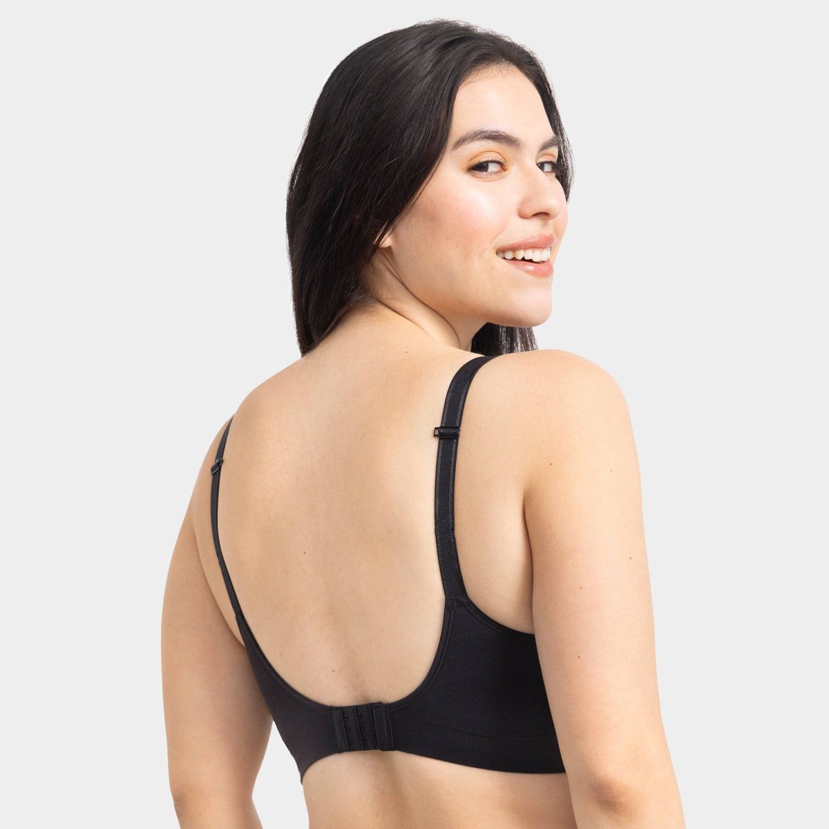 Fruit of the Loom Women's 360° Stretch Seamless Smooth Support Wireless Bra - thumbnail 5