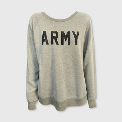 women's army sweatshirt
