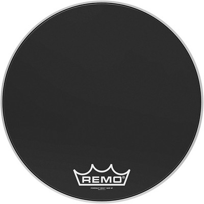 Remo Powermax Ebony Crimplock Bass Drum Head
