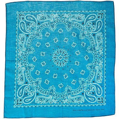 Top Performance Paisley Bandana Lt Blue