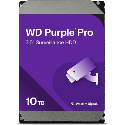 Western Digital Purple Pro Hard Drive 10 TB Internal Drive WD101PURP