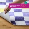 Town & Country Play Niko Checkmate Area Rug Purple - 2 of 4