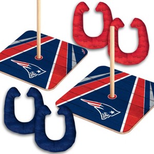 NFL New England Patriots Horseshoe Bag Toss Game Set - 1 of 4