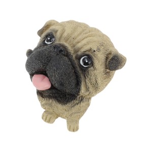 Unique Bargains Decorative Magnets Magnetic Fridge Sticker Irregular Shape Synthetic Resin Orange Red 1Pc - 1 of 3