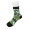Wrapables Children's Thick Winter Warm Wool Socks (Set of 6), Christmas Reindeer, L - 2 of 4